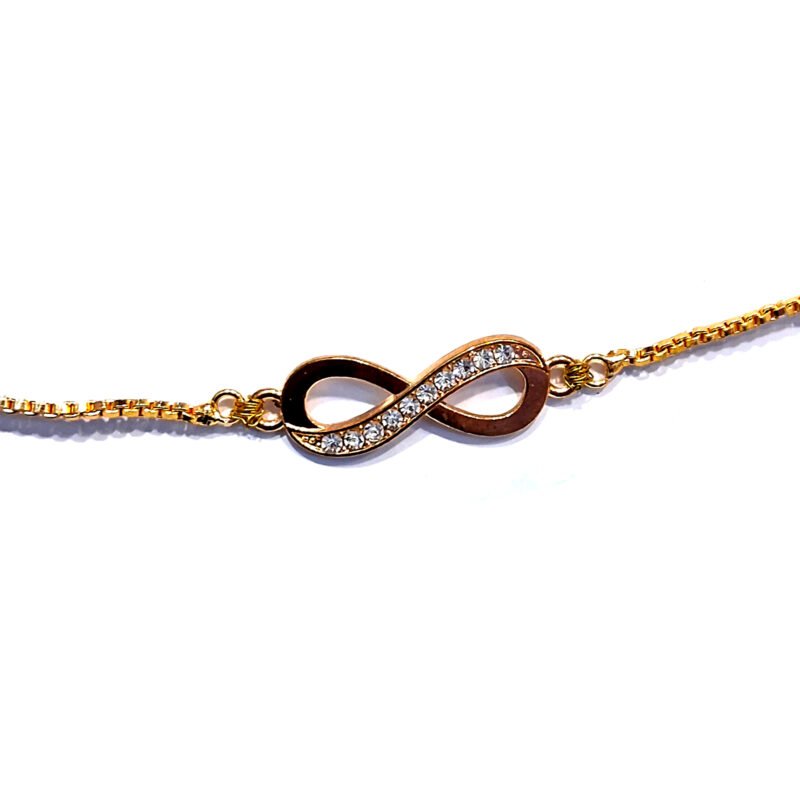 Golden Infinity Rakhi