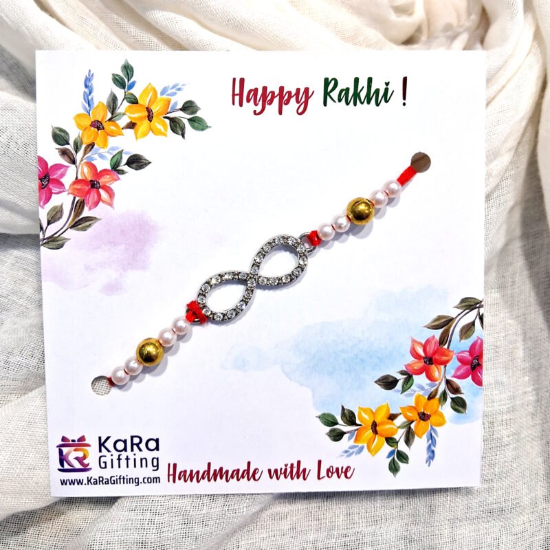 Diamond Infinity Rakhi