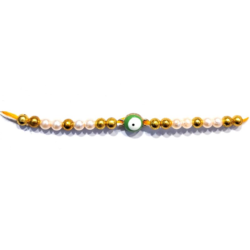 Light Green Evil Eye Rakhi