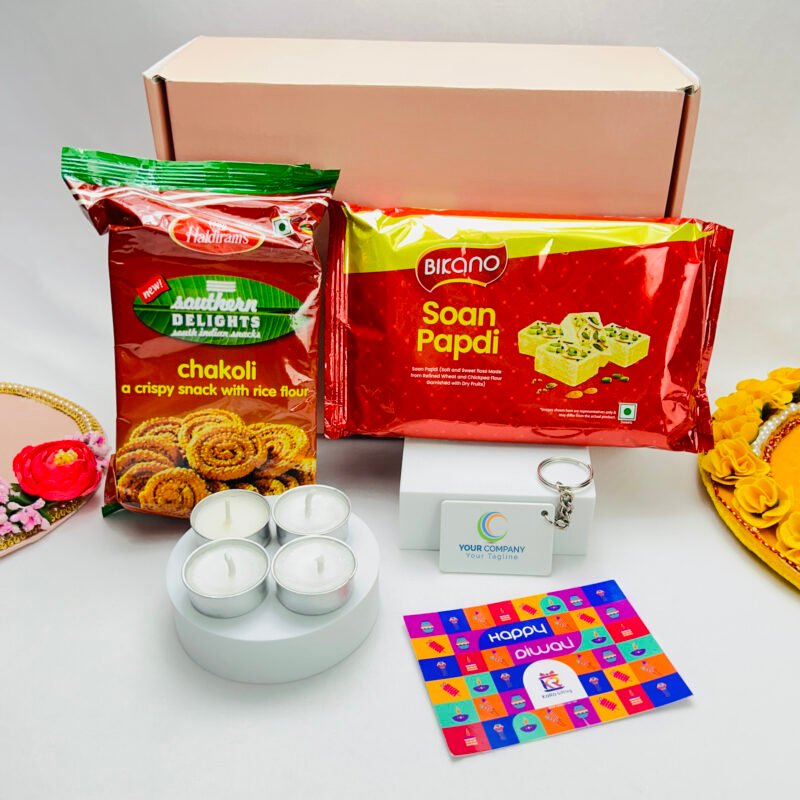 KaRa Gifting - Diwali Candle & Treat Quartet