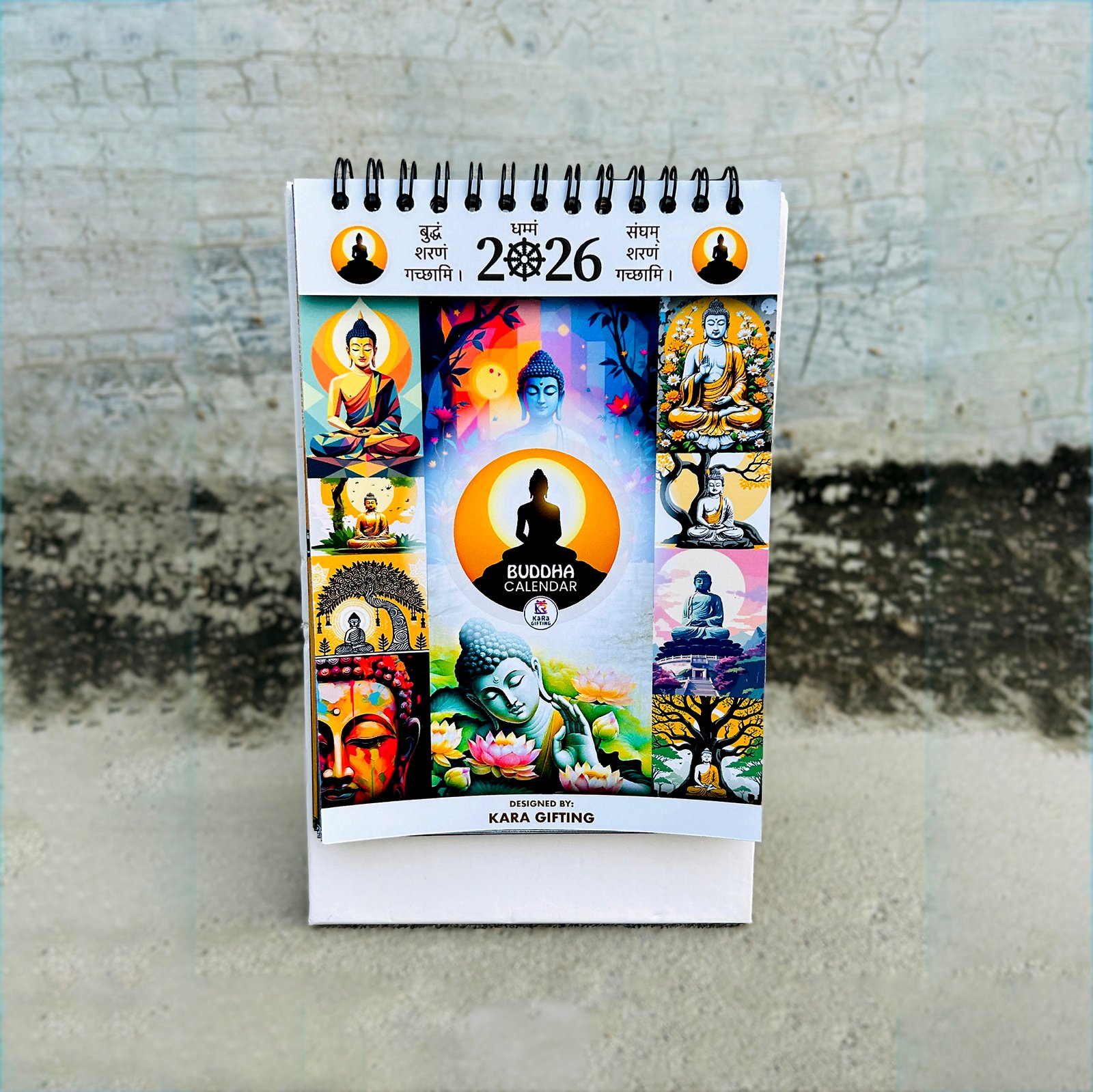 2026 Buddha Desk Calendar