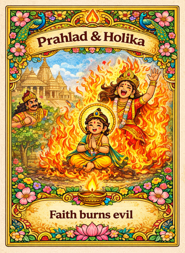 Prahlad and Holika