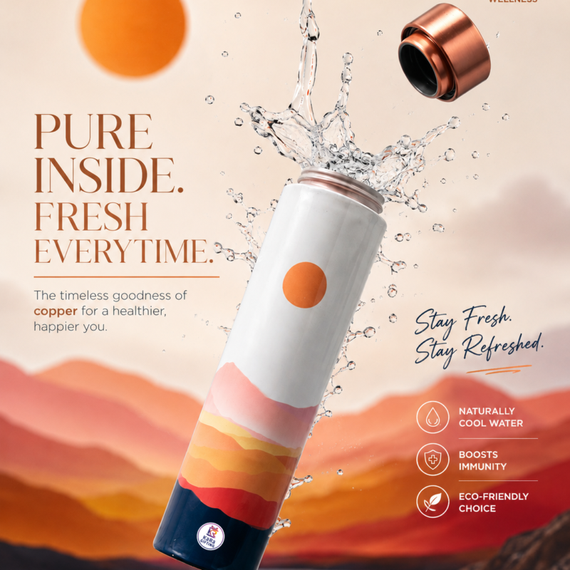 KaRa Best Copper Bottle Designer