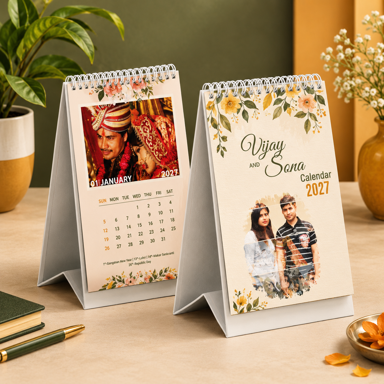 Best Personalised Calendar Design KaRa Gifting
