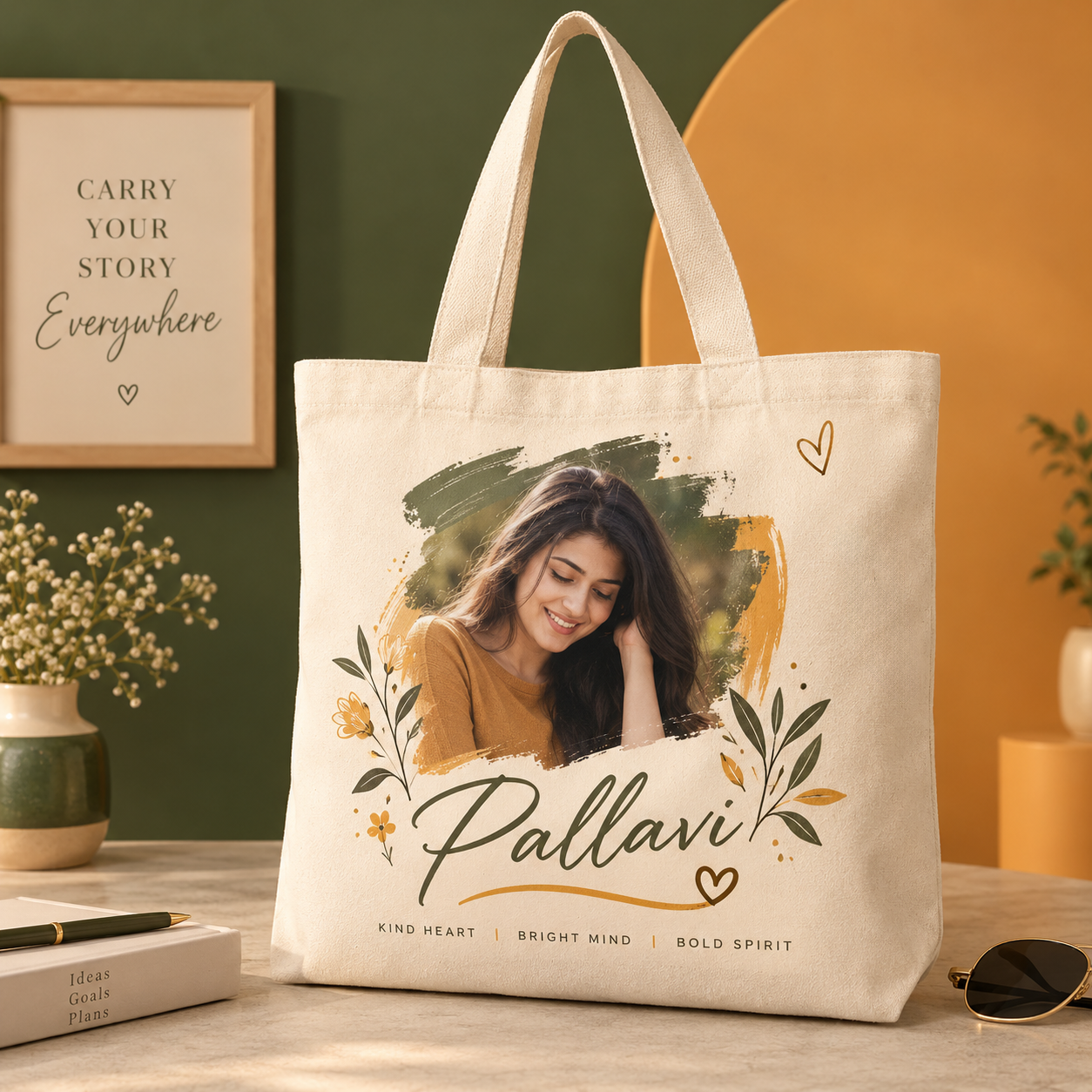 Best Personalised Tote Bag KaRa Gifting