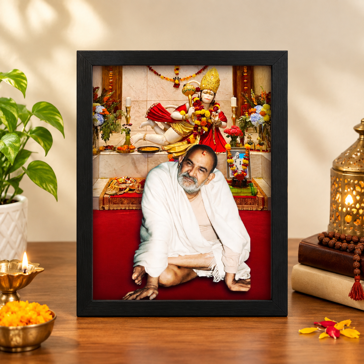 Neem-Karori-Maharaj-A4-Photo-Frame-1